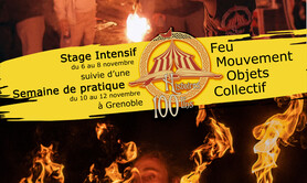 Stage feu, mouvement, objets et collectif d'Automne 2026