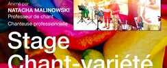 Association La Forge - Stage de chant-variété