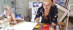 Judith Debruyn - Maitre verrier / Artiste peintre
