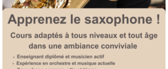 Ben Musique - Cours de saxophone