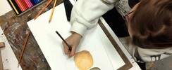 PROFILS ET RELIEFS - COURS DESSIN/PEINTURE ENFANT