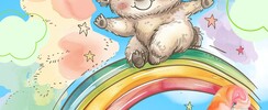 Petit Koala et Monsieur Arc-en-ciel