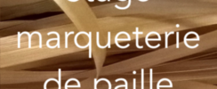 Christine Berger - cours Marqueterie de paille