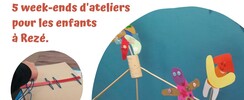 Année papier -  Atelier d'arts plastiques pour les enfants