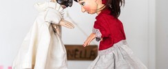 La chanson de Pulcinella - Spectacle de marionnettes à gaine de la tradition italienne