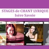 STAGE de CHANT LYRIQUE Aout/septembre 2026 Isère