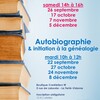 Ateliers d'Ecriture créative et autobiographique